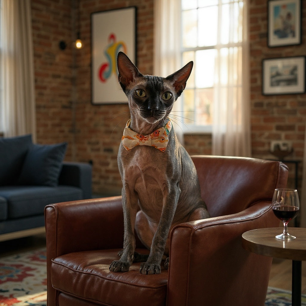 Cat Bow Tie-GoldFish