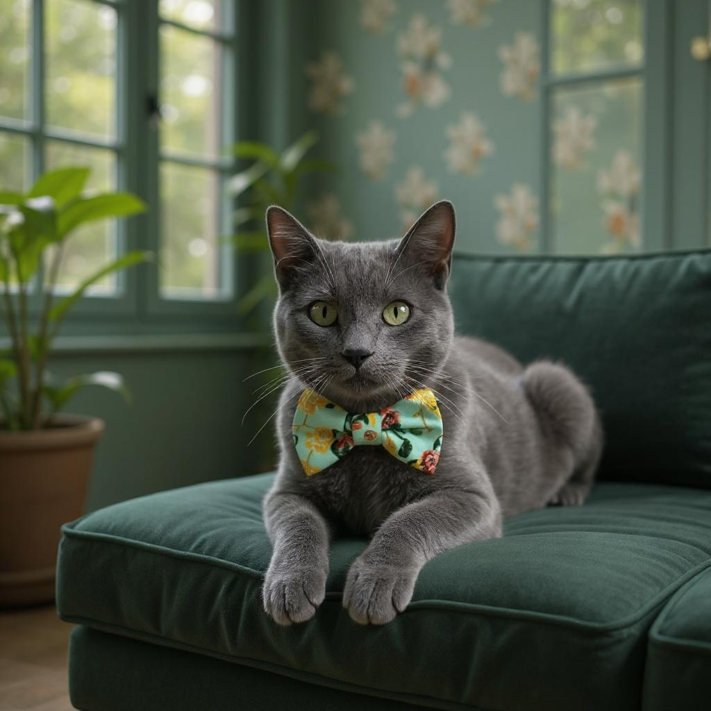 Cat Bow Tie-RoseHaven