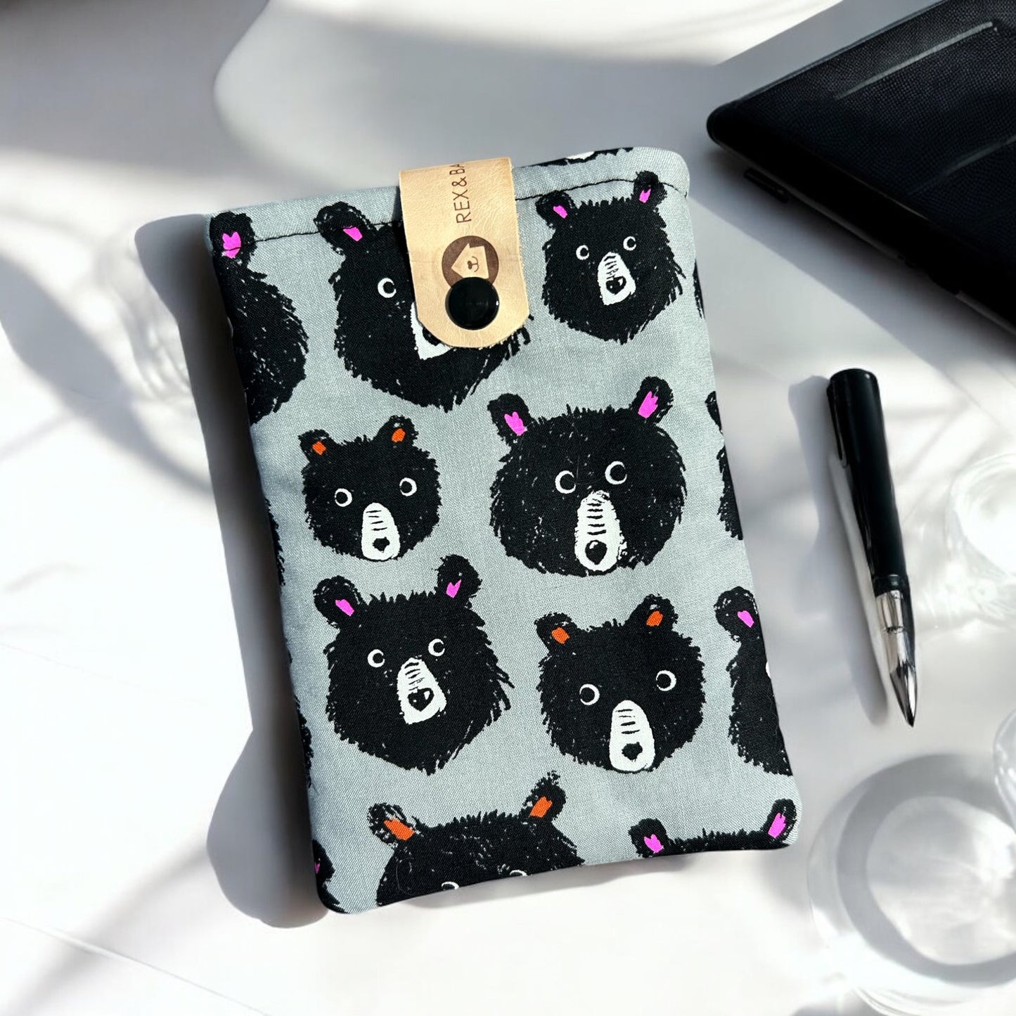 PadPrint Padded Cell Phone Sleeve-Teddy