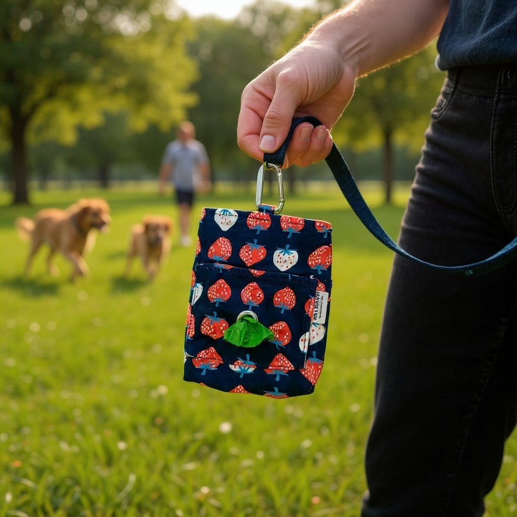 PawPack Dog Walking Bag-Berry