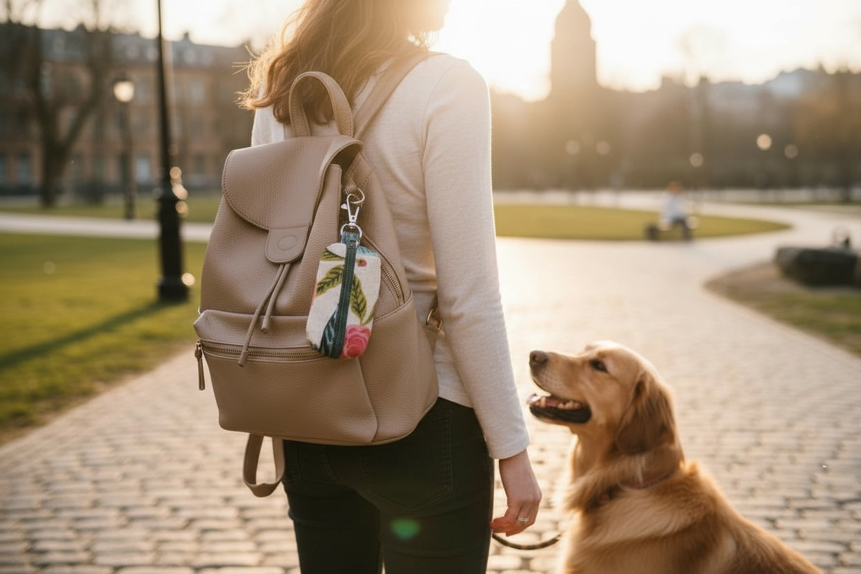 Dog Poop Bag Holder - Juliet Rose