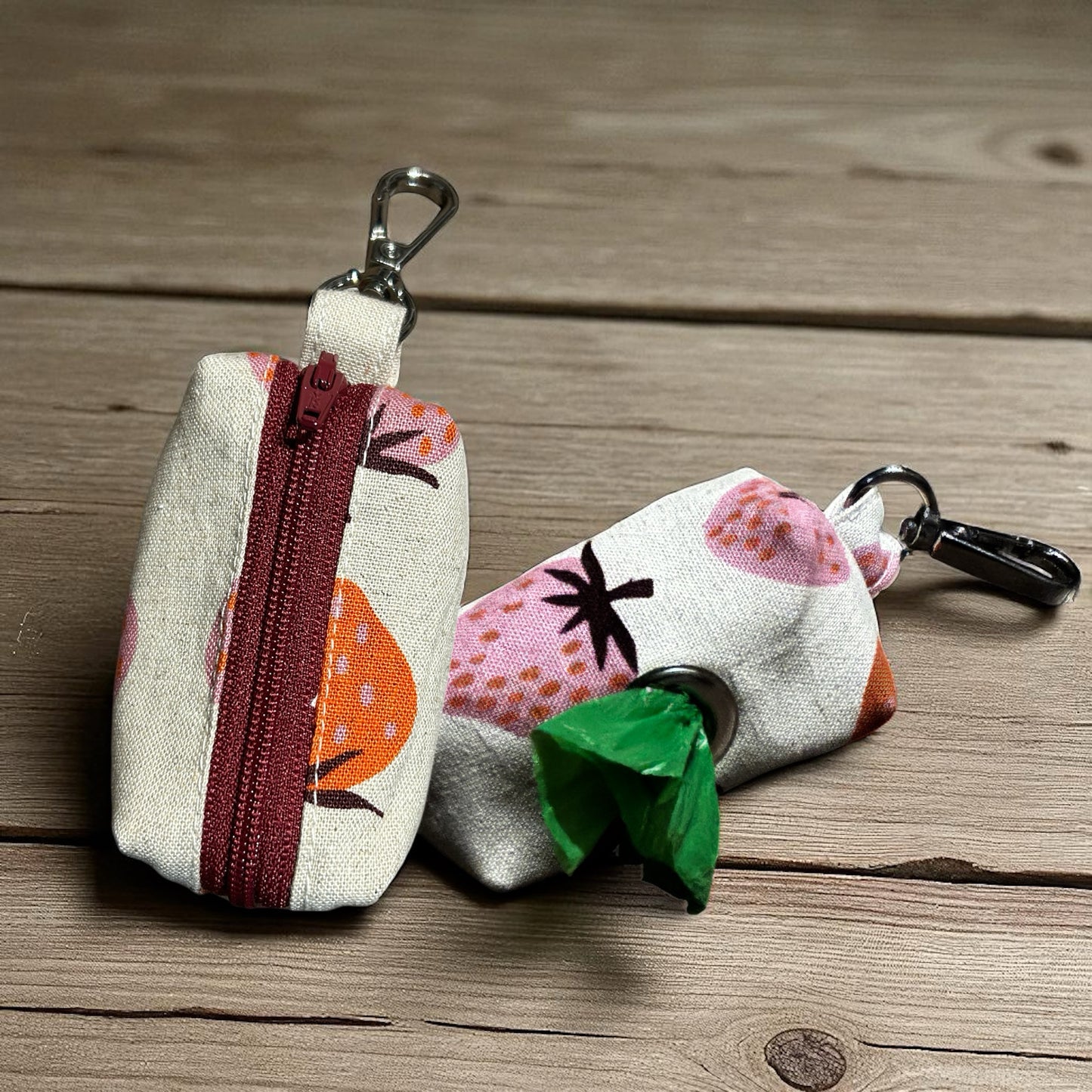 ScoopChic Dog Poop Bag Holder-Strawb