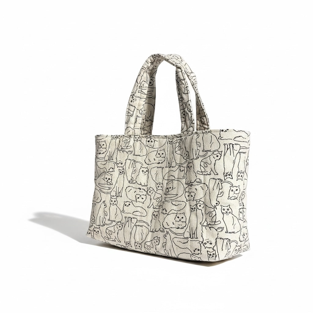 Minou Quilted Tote – Natural