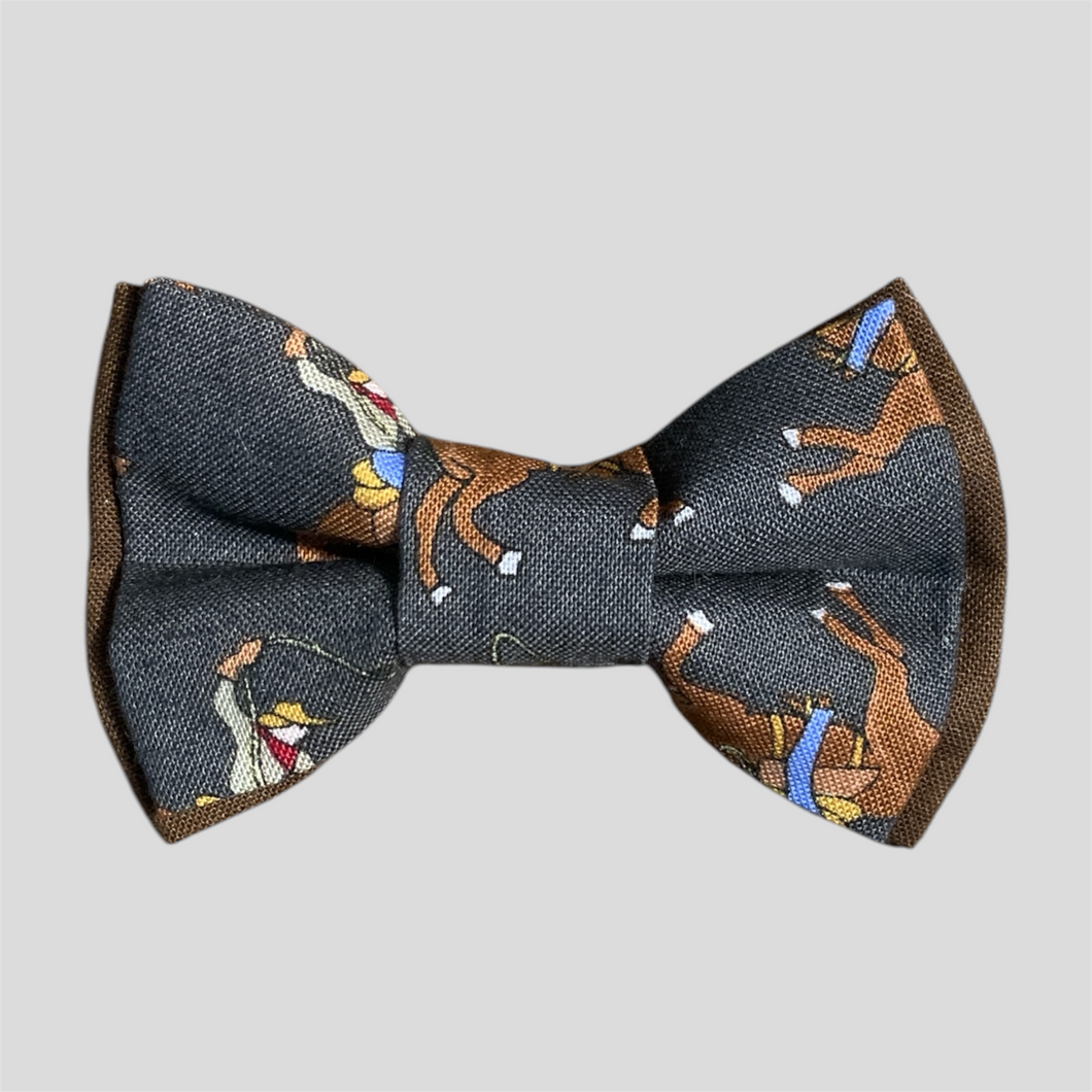 Buck Dog Bow Tie-Cowboy & Brown