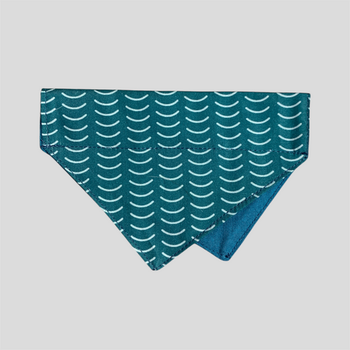 Morgan Cat Bandana-Ripple & Blue