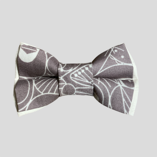 Cove Dog Bow Tie-Seafoam & Gray