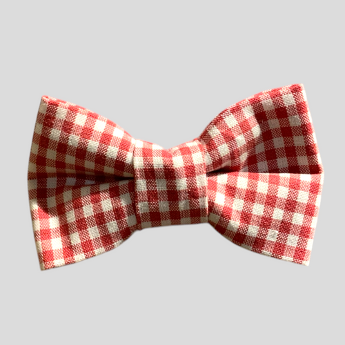 Arizona Cat Bow Tie-Red Gingham