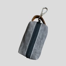 Load image into Gallery viewer, Colton Waxed Poop Bag Holder-Gray