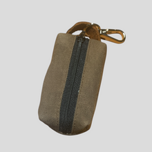 Load image into Gallery viewer, Colton Waxed Canvas Dog Waste Bag Holder-Brown