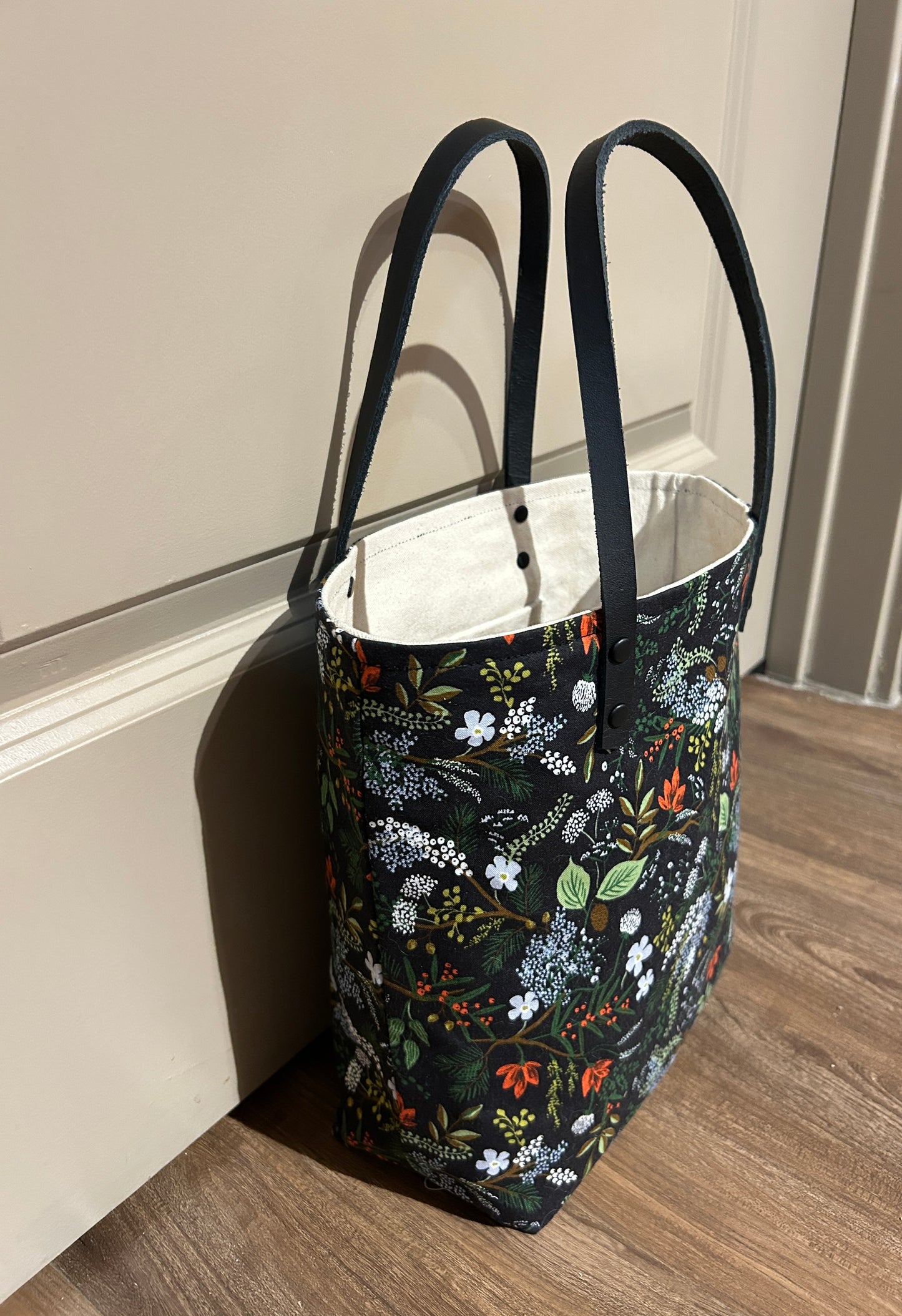Rifle Paper Co.- RoseForest bucket Tote Bag