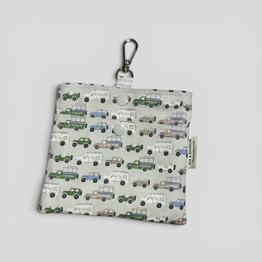 Safari Jeep Dog Treat Pouch