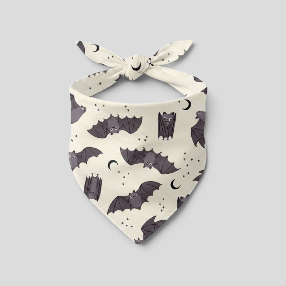 Moon Bats Halloween Dog Bandana