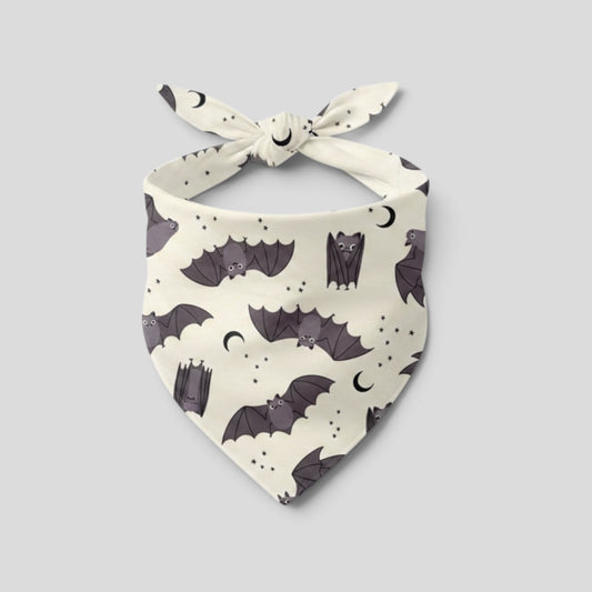 Moon Bats Halloween Dog Bandana