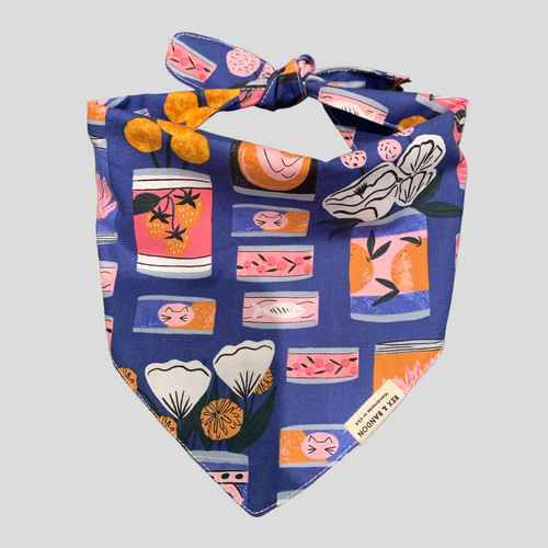 TAMMY DOG BANDANA-PATCH GARDEN