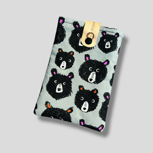 PadPrint Padded Cell Phone Sleeve-Teddy