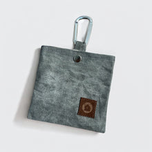 Load image into Gallery viewer, Wilson Waxed Canvas Dog Treat Bag-Gray