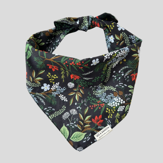 LolaKnot Tie-Back Dog Bandana-WhisperingGrove-Rifle Paper Co.