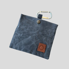 Load image into Gallery viewer, WaxPaw Waxed Dog Treat Bag-Gray