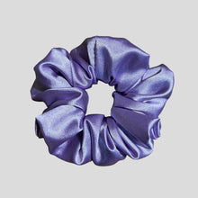 Load image into Gallery viewer, Chloé Satin Scrunchies-Purple (Set of 3)