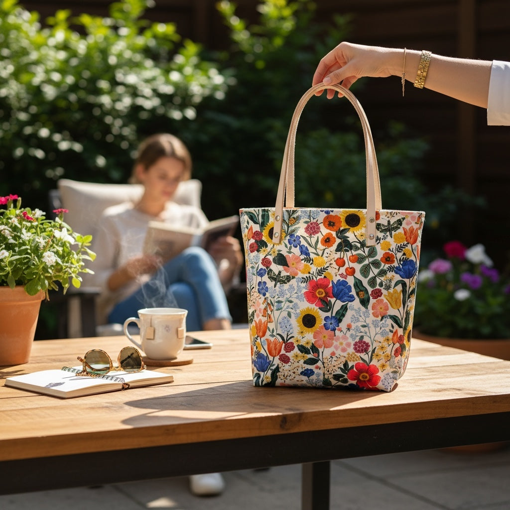 Rifle Paper Co. - Blossom Bucket Tote Bag