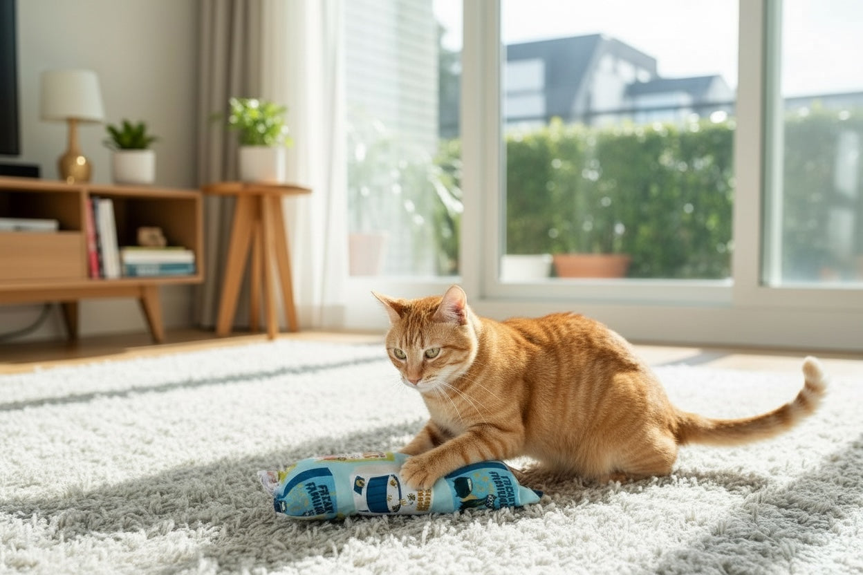 Jumbo Cat Kicker Toy with Ears-FoodBox (1 pcs or Set of 2)