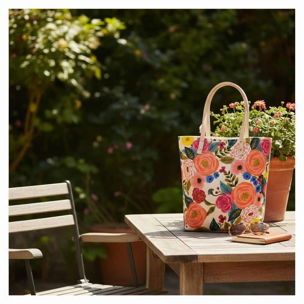 Rifle Paper Co. - Rose Bucket Tote Bag