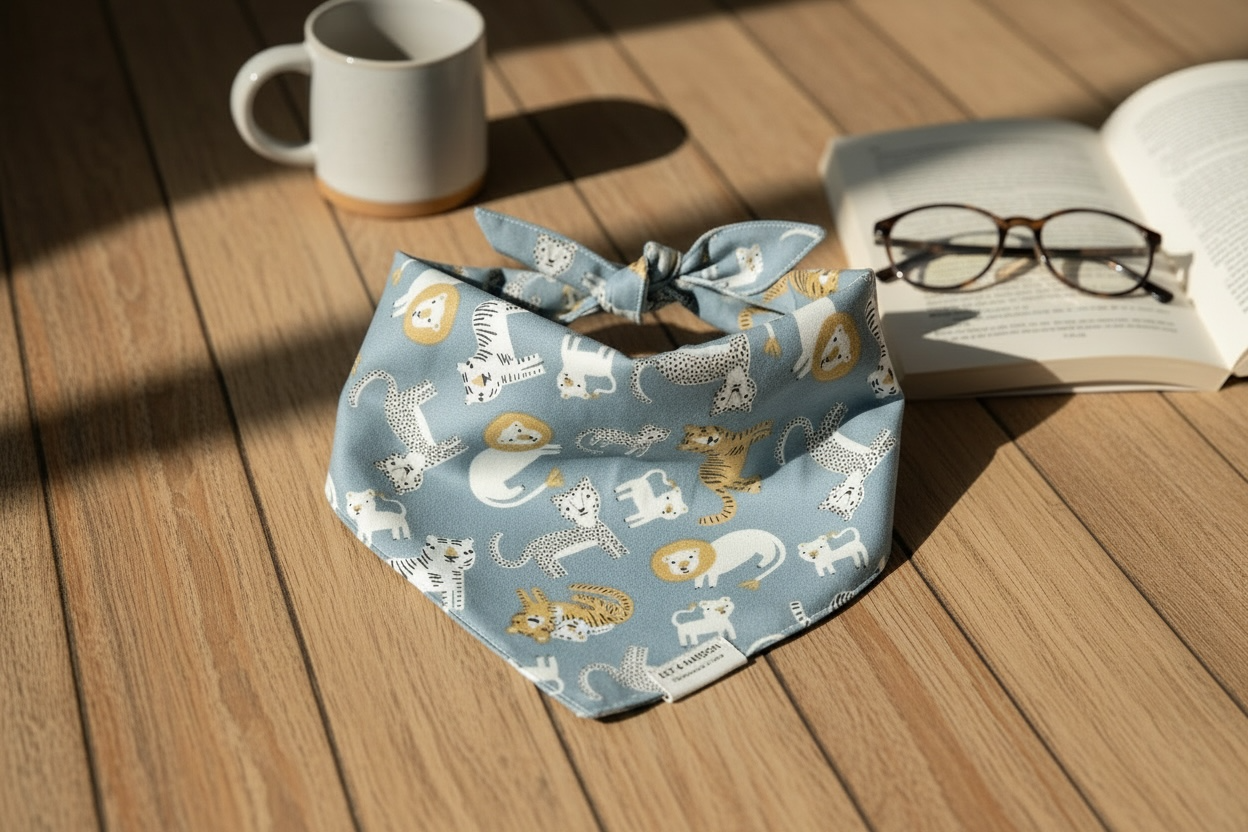 Safari Animal Print Dog Bandana