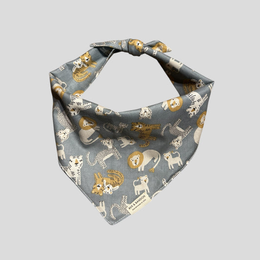 Safari Animal Print Dog Bandana