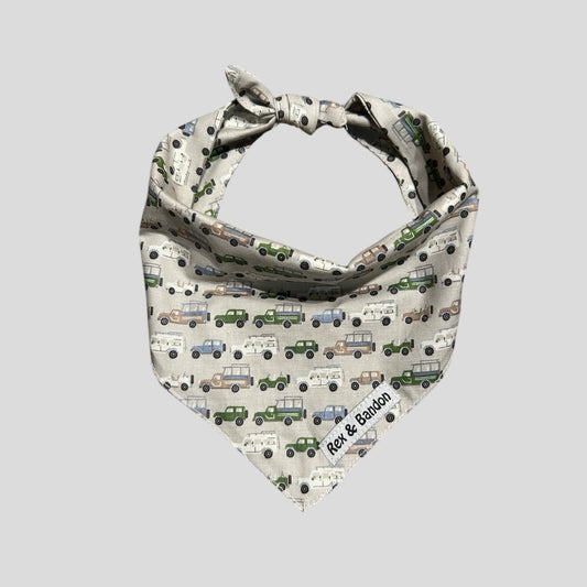 Safari Jeep Dog Bandana