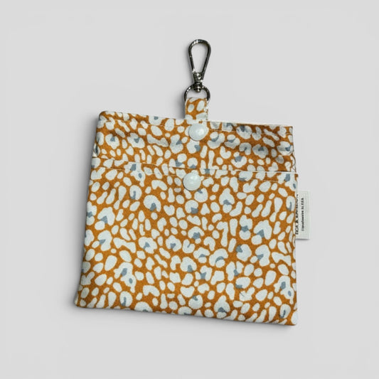 Safari Leopard Dog Treat Pouch
