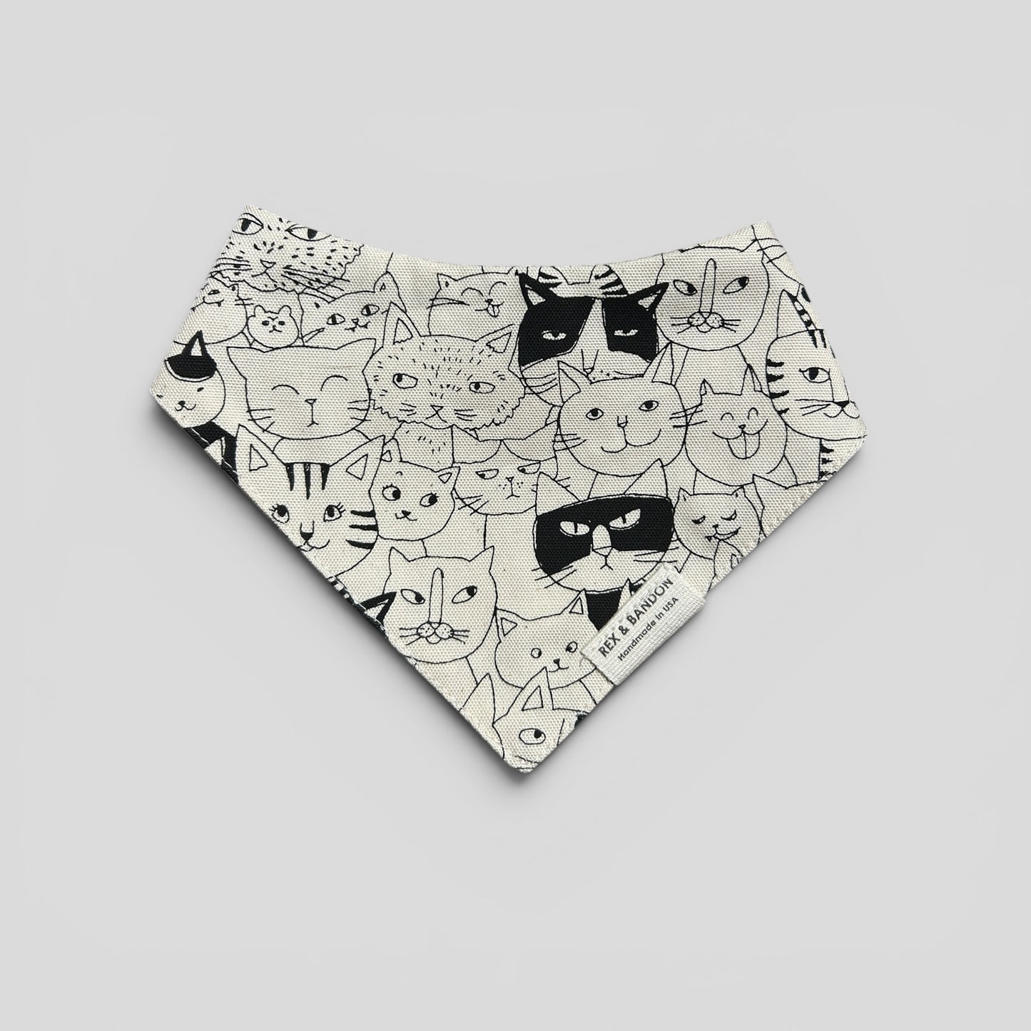 Neko Cat Snap-On Bandana