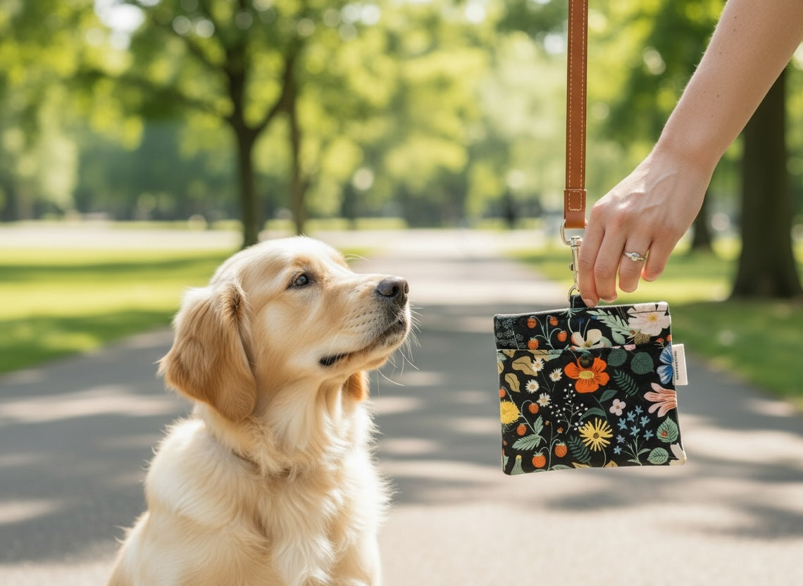 Butterfly Garden Dog Treat Pouch | Rifle Paper Co.