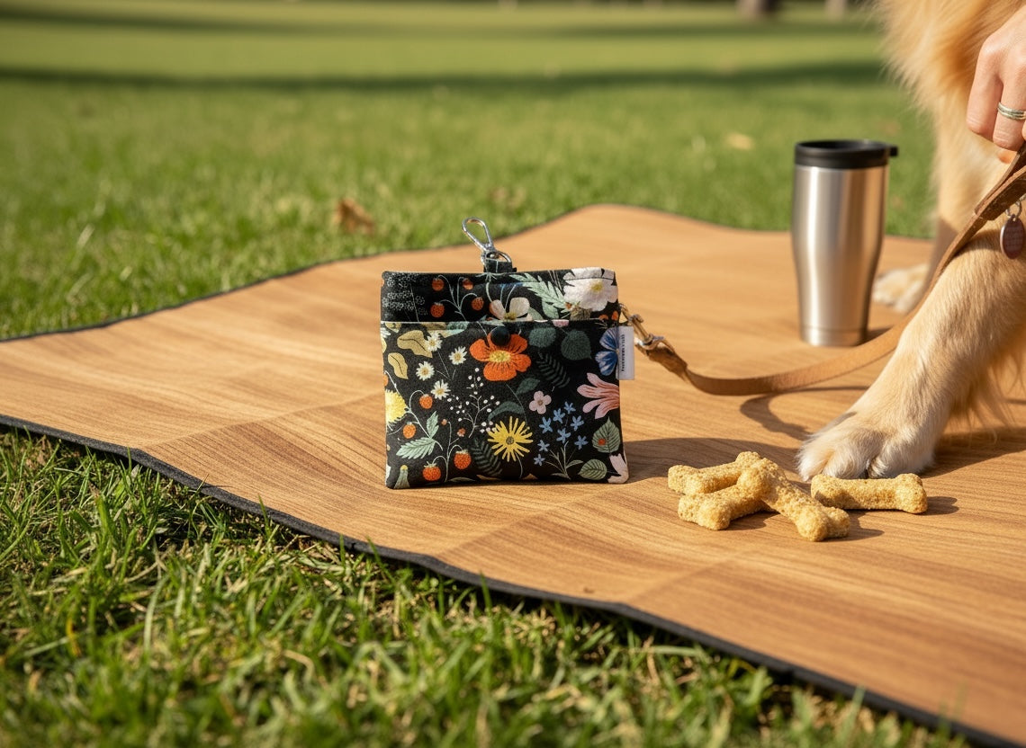 Butterfly Garden Dog Treat Pouch | Rifle Paper Co.
