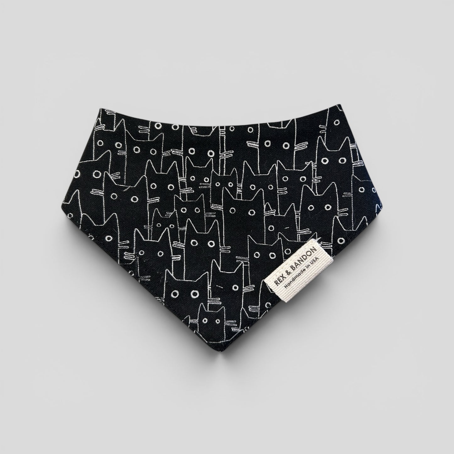 Kittycrowd Snap-On Cat Bandana