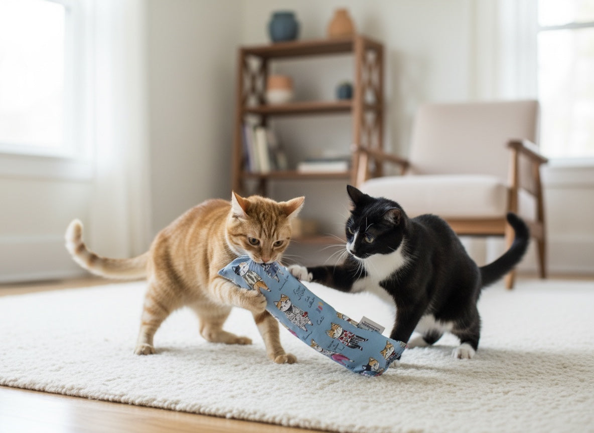 Dapper Catnip Kicker Toy