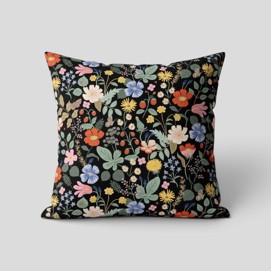 Butterfly Garden Decorative Pillow Cover