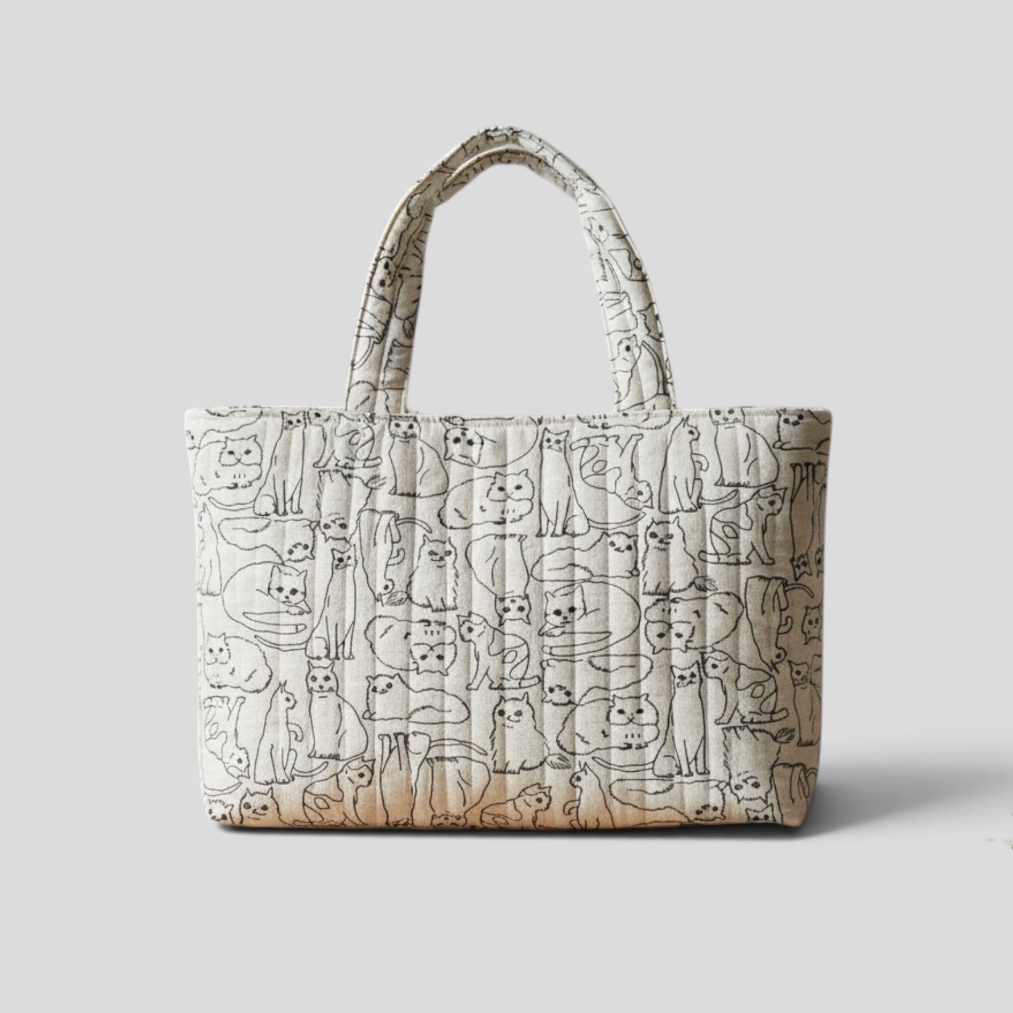 Nyan Quilted Laptop Tote