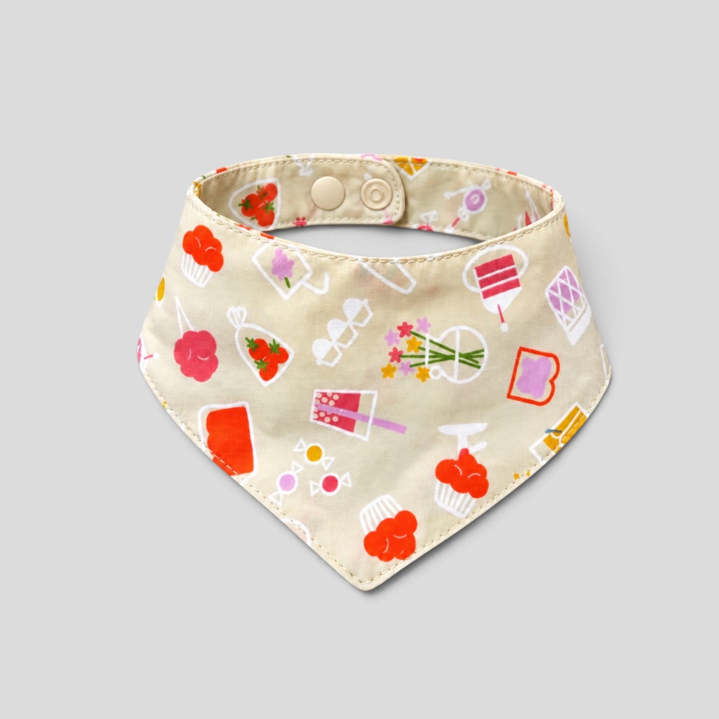Picnic Snap-Button Cat Bandana