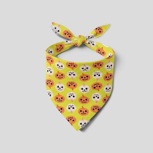 Pumpkin Parade Halloween Dog Bandana